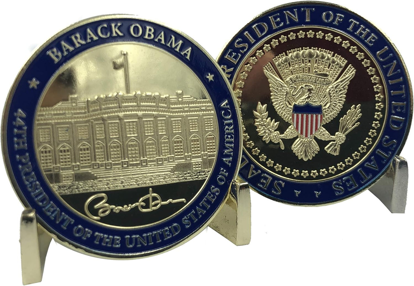 E-022 44Th President Barack Obama Challenge Coin White House POTUS