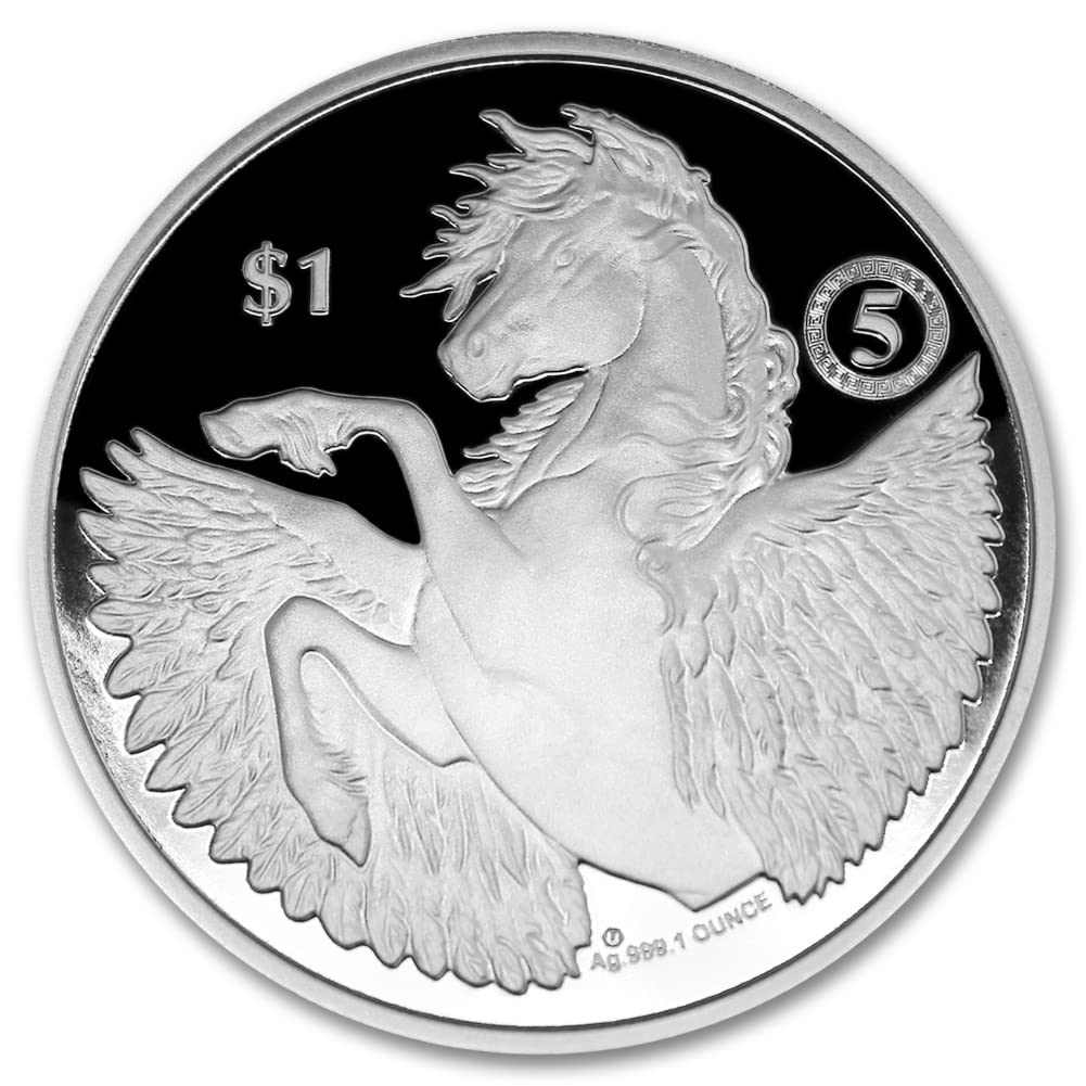 Brilliant Uncirculated 2022 Silver Pegasus Coin - Limited Edition $1