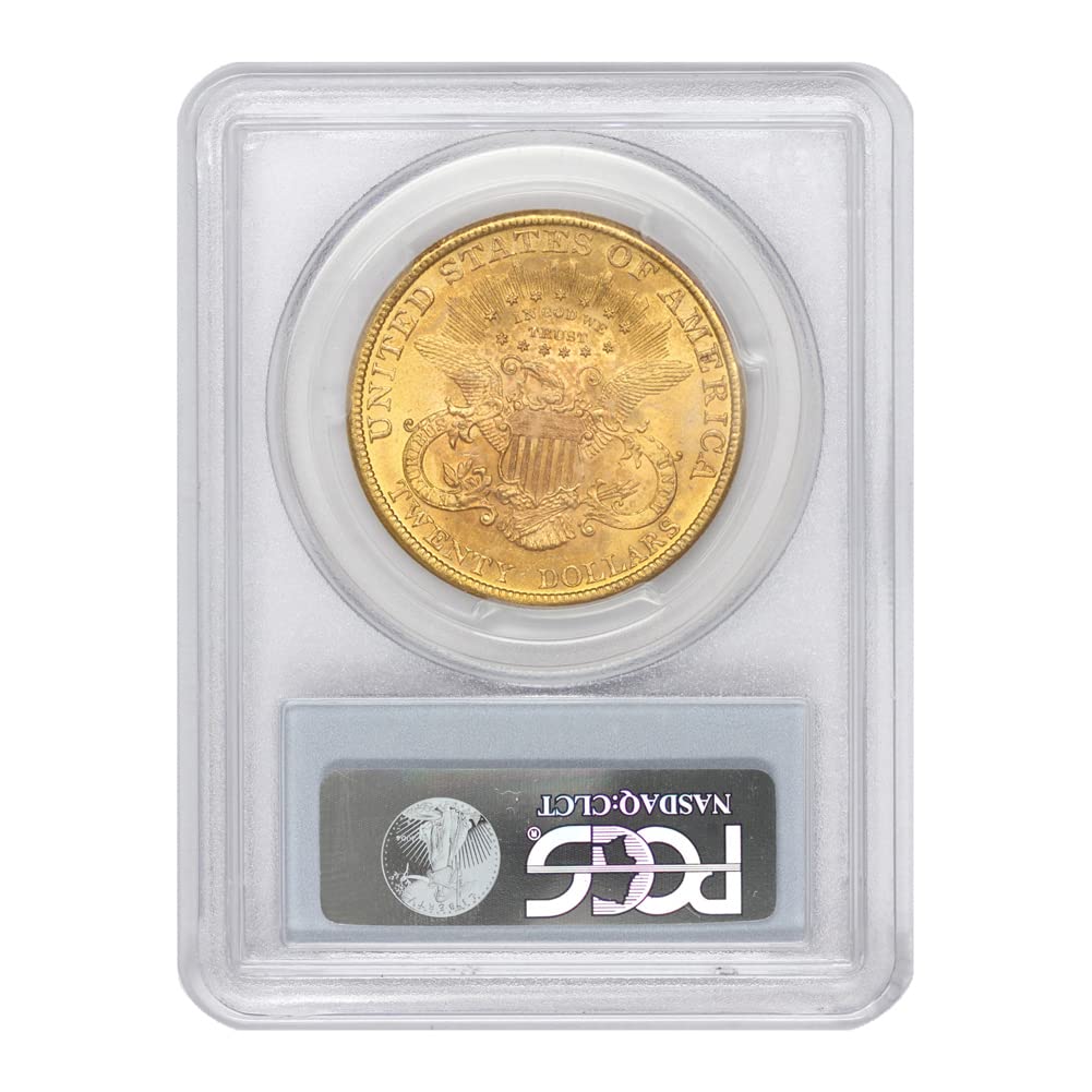 Historical 1897 Gold Liberty Double Eagle – Mint State Gem by PCGS!