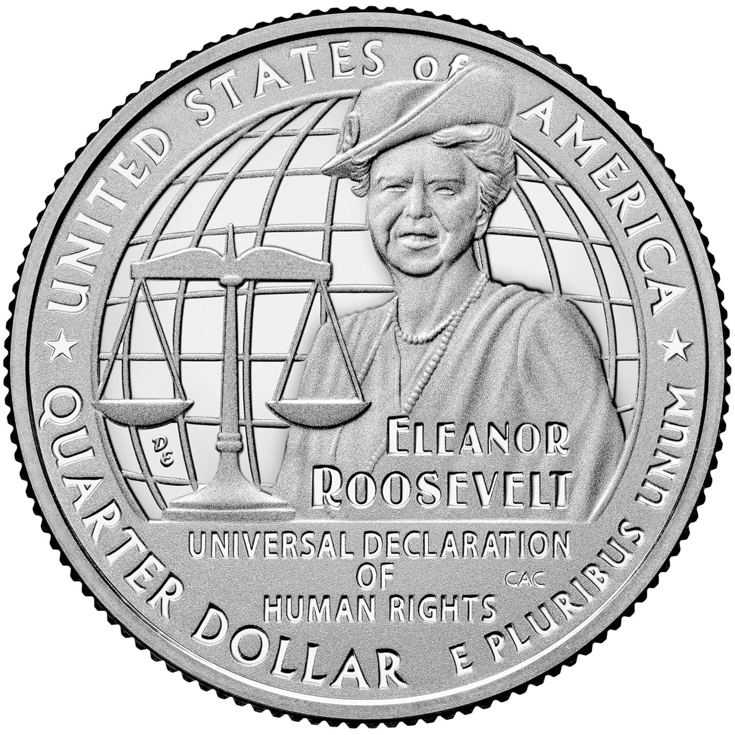 2023 D American Women, Washington Eleanor Roosevelt Quarter Uncirculated