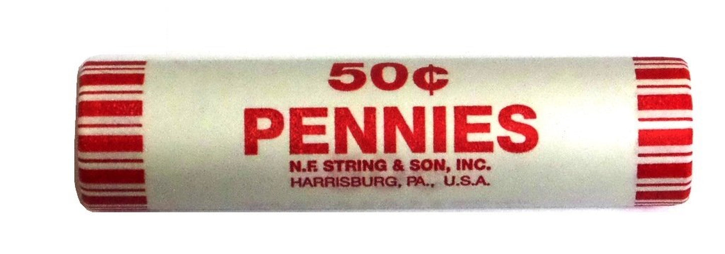 2009 P, D Lincoln Cent - 2 Bankroll Set - Professional Years Design Uncirculated