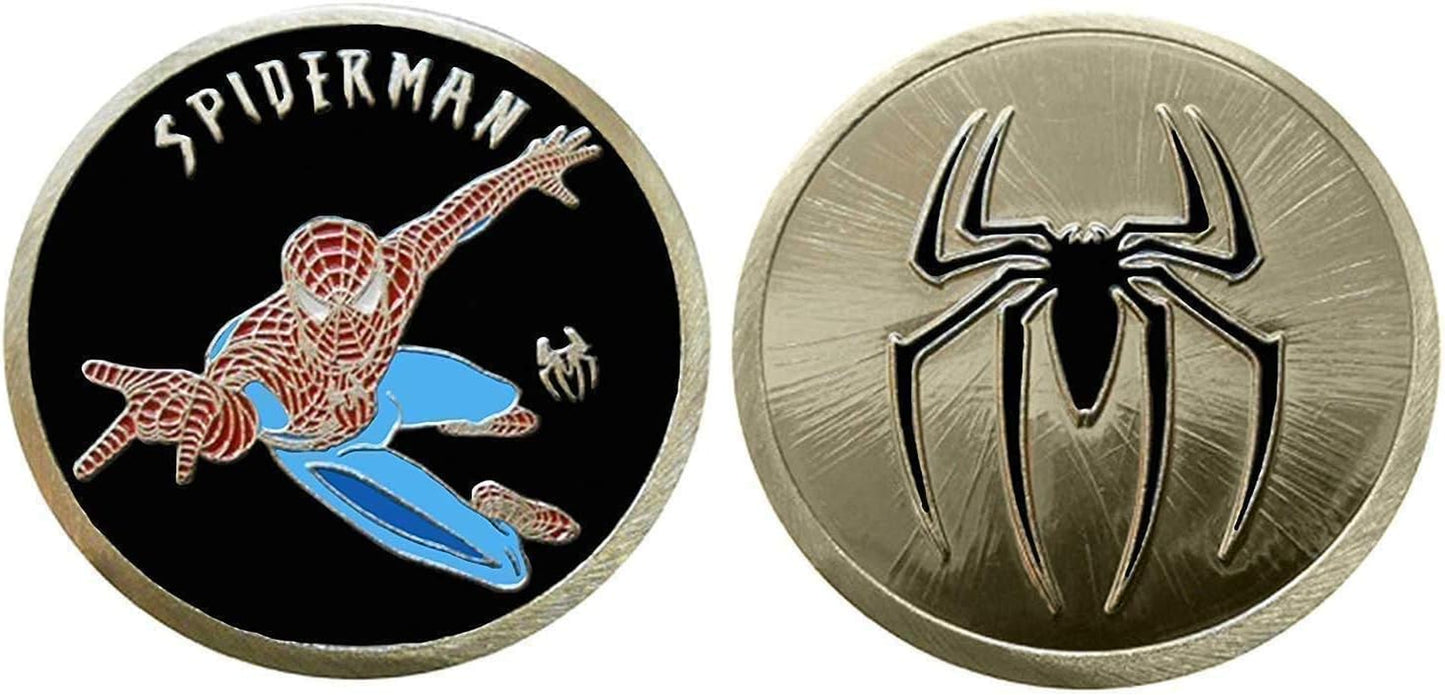 Spider-Man - Character Collectible Challenge Coin/Logo Poker/Lucky Chip