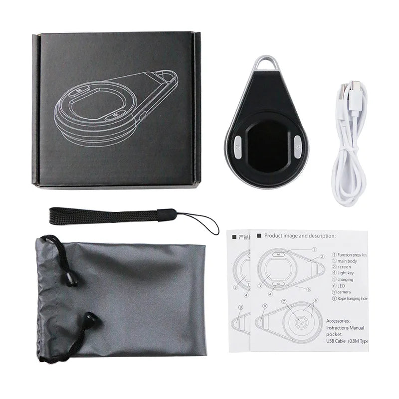 Microscope portable portatif : affichage numérique avec grossissement 60X/80X/100X