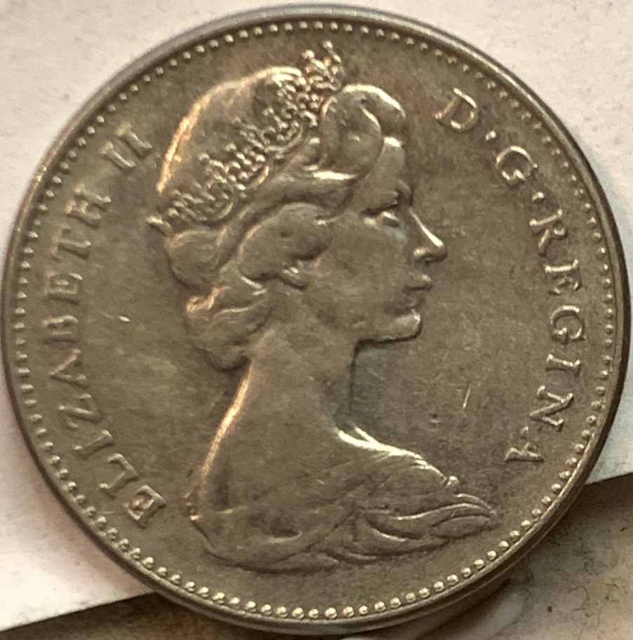 Commemorative 1967 Canada 5 Cents – 100th Anniversary, Ottawa Mint