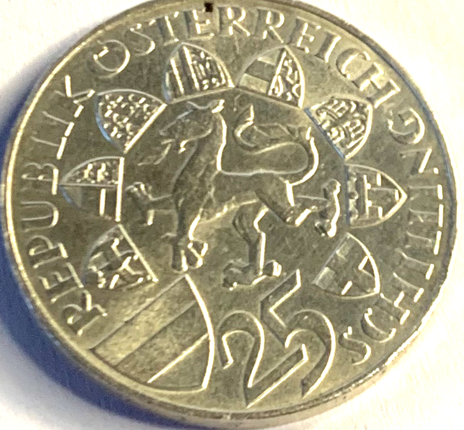 Best Seller Austria 25 Schilling 1959 Silver Coin – Archduke Johann 100th Anniversary