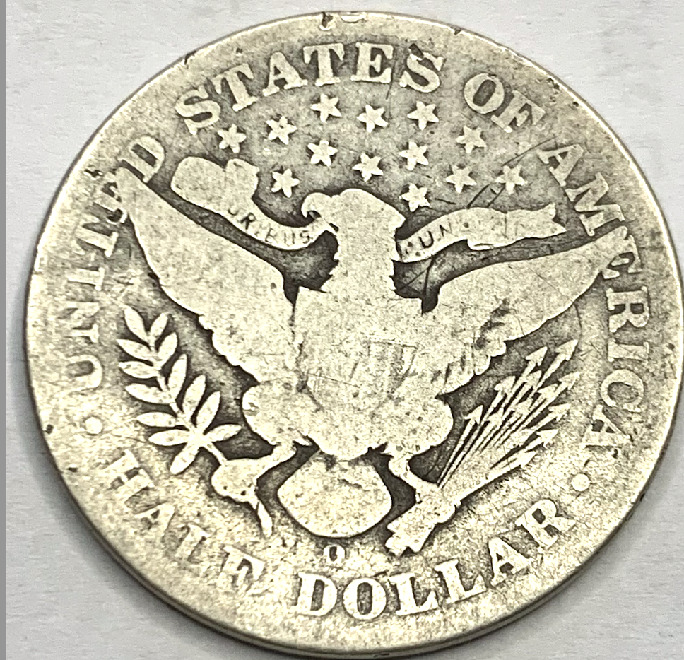 Collectors’ 1908-O USA Barber Half Dollar – Scarce Silver Coin