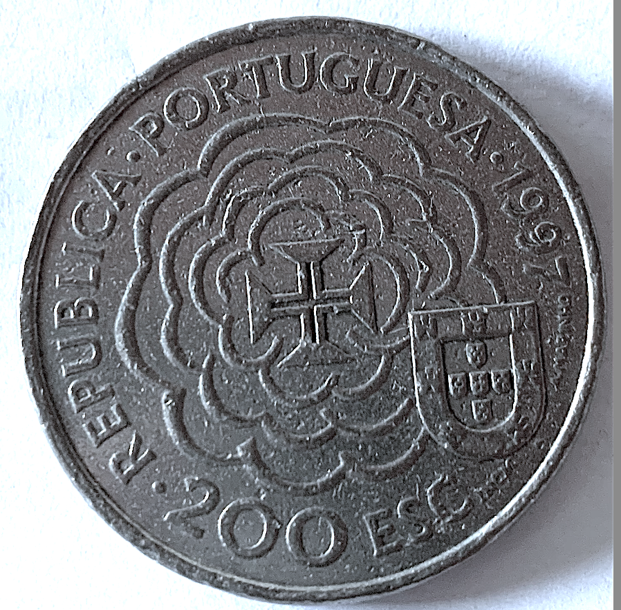1997 Bento de Góis 200 Escudos (KM#700) — Portuguese Explorer Tribute Coin