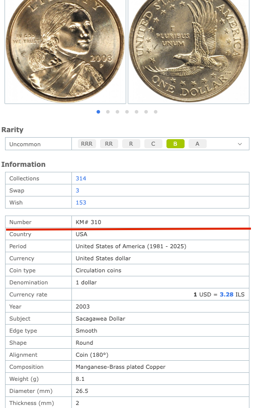 2003 Kennedy & Sacagawea Set • KM# A202b + 310 • Uncirculated P+D • Littleton