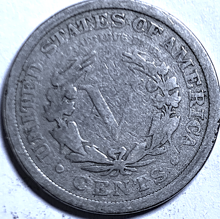 1907 Liberty Head Nickel – KM#112 – USA 5 Cents – 39.2M Minted