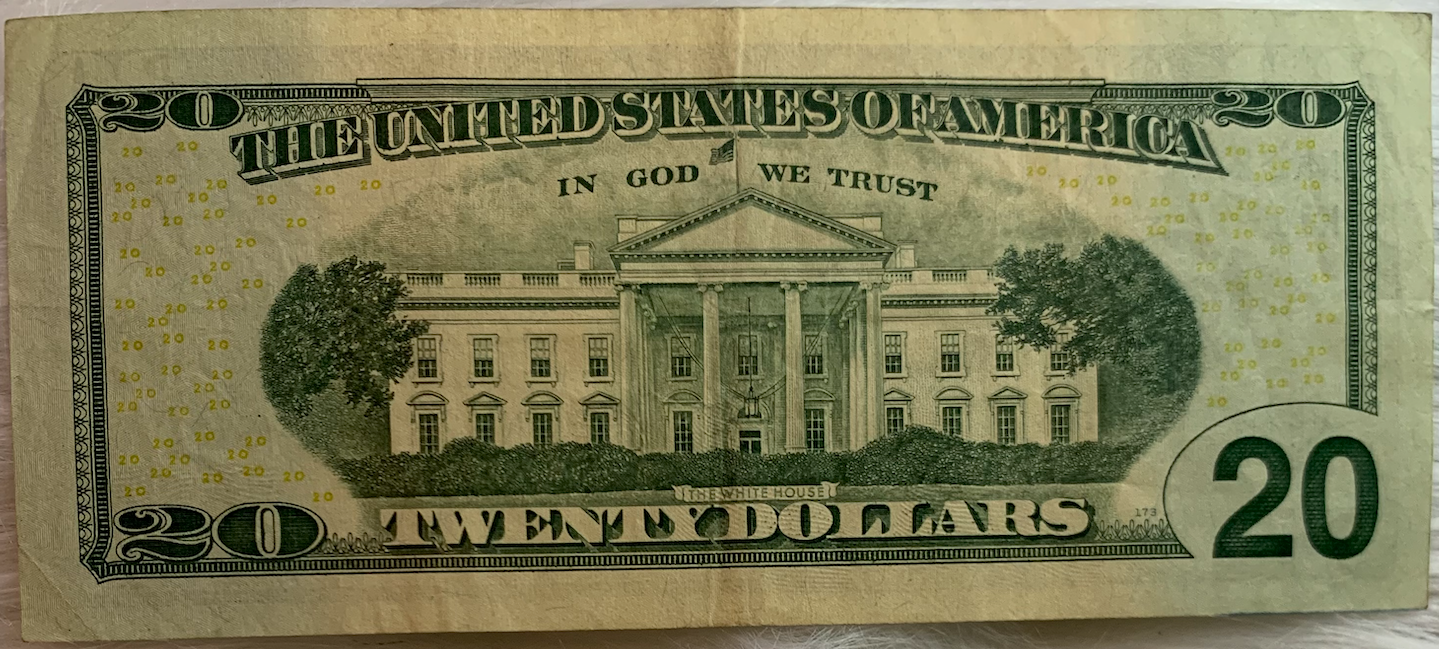 Collectible 2017 $20 Bill – Near-Solid Serial 22222226, Limited Print!