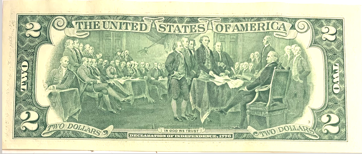 2003 $2 Federal Reserve Note – Fancy Serial 45678080 – Limited Find!