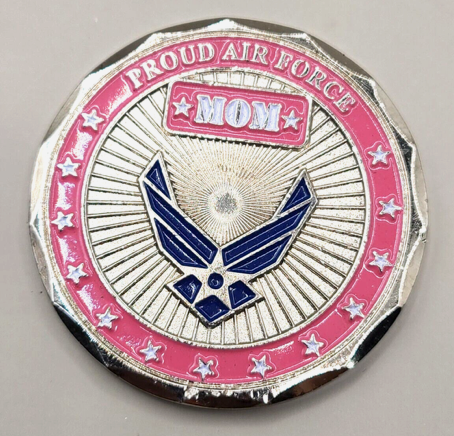 Pièce de monnaie commémorative d'une fière maman de l'armée de l'air