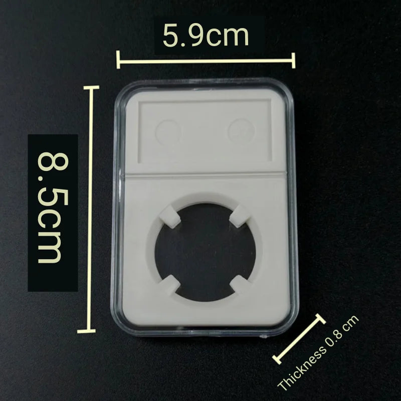 1pc Coin Slab Display Holder – 85×59mm High-Quality Storage Box for Graded