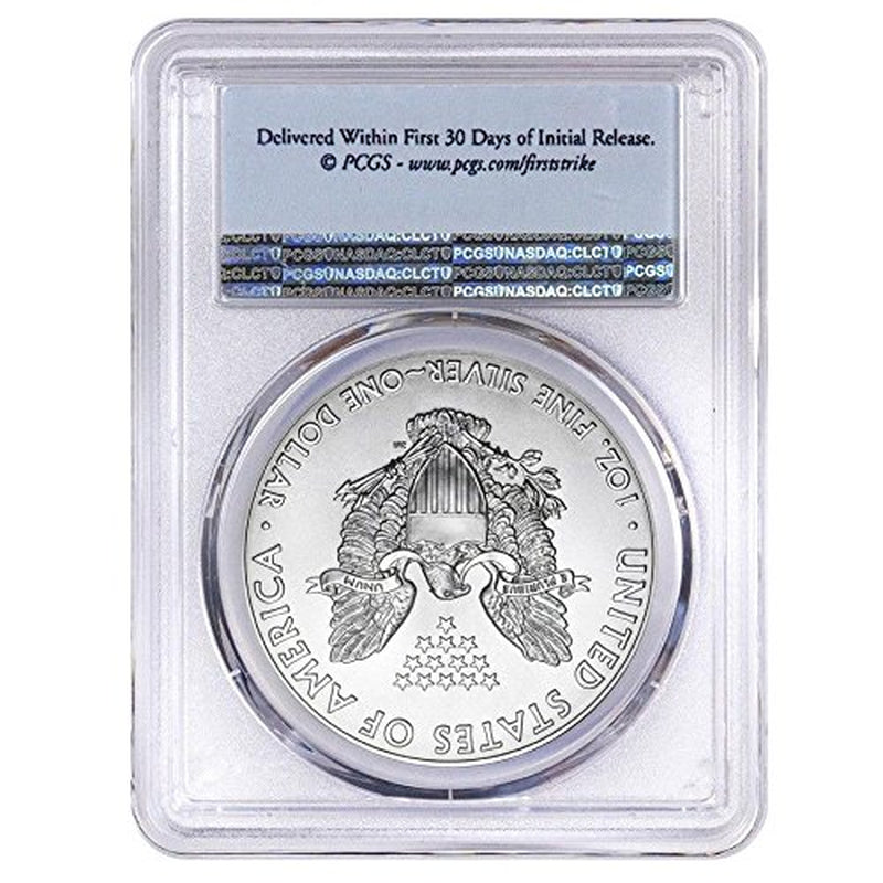 2018 Silver Eagle 2018 W PCGS MS-70 Silver Eagle $1 MS-70 PCGS MS