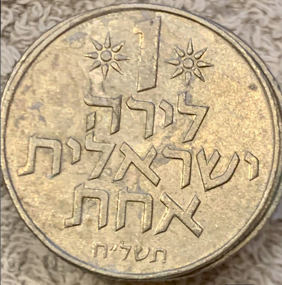 Invest in History: Complete Set of Israeli 1 Lira Coins (1968-1979)