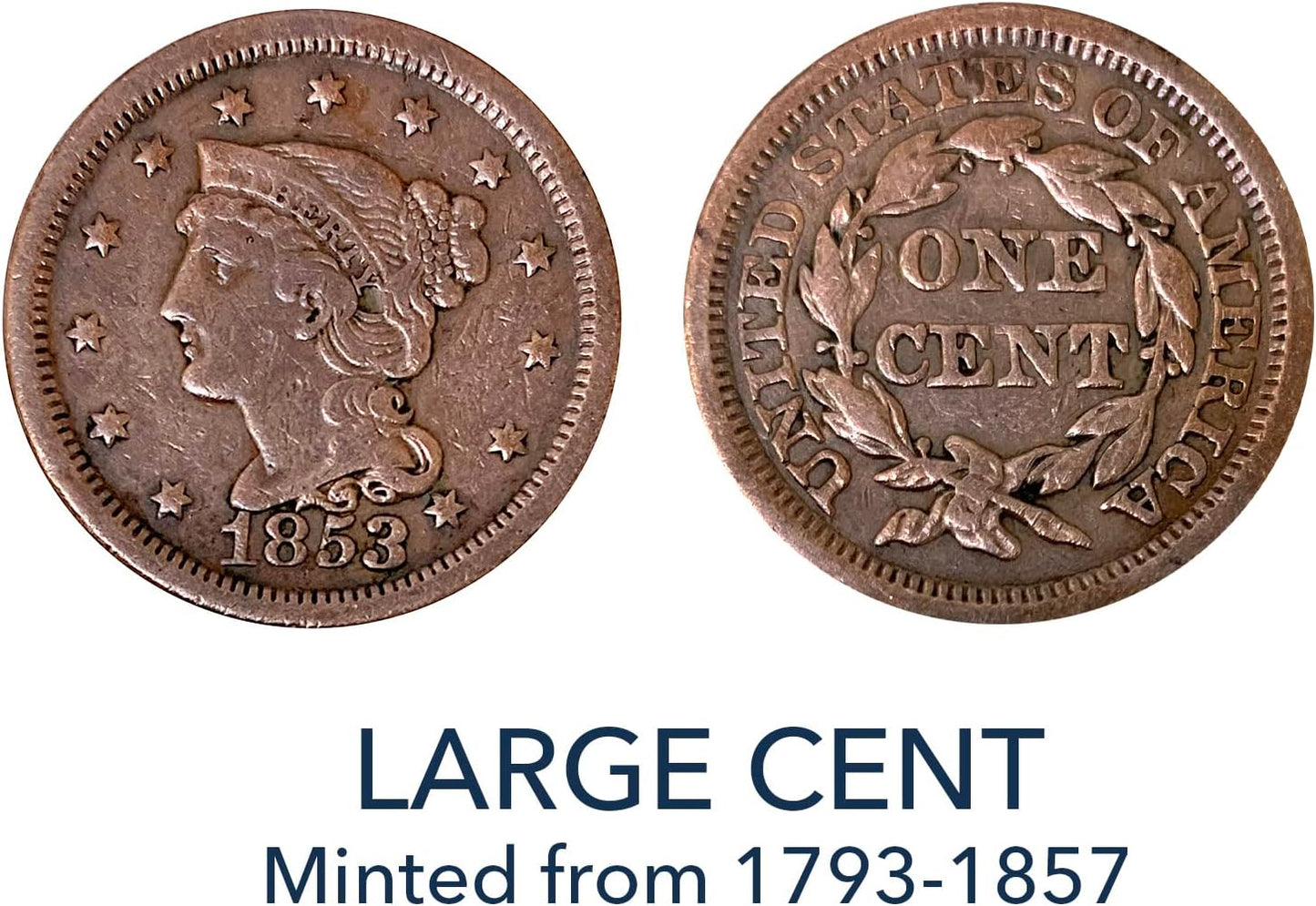 American Coin Treasures Collector'S Favorites Large Cent 1793-1857 Coin