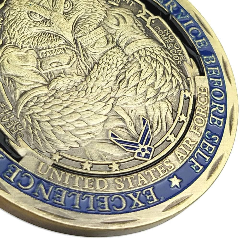 U.S.AF Core Values Air Force Military Challenge Coin