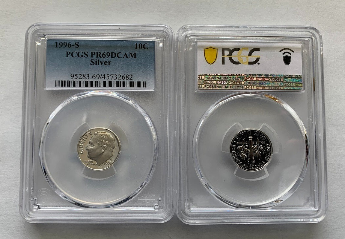✯ PCGS 90% SILVER Proof Coins ✯ PR69 Graded SILVER Estate Sale ✯ 1 SLAB LOT ✯