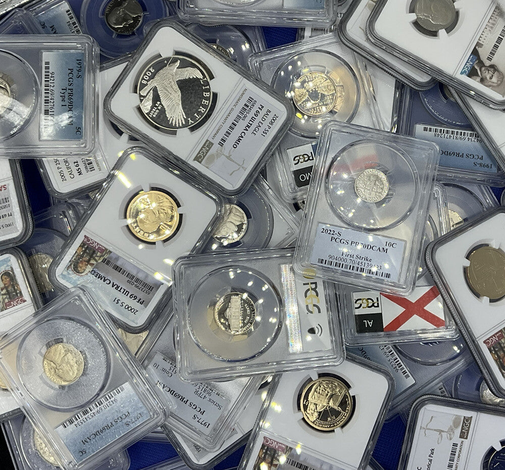 PROOF COINS - 💰 PCGS or NGC Graded U.S. Mint Silver Clad 💰 Bonus Discounts