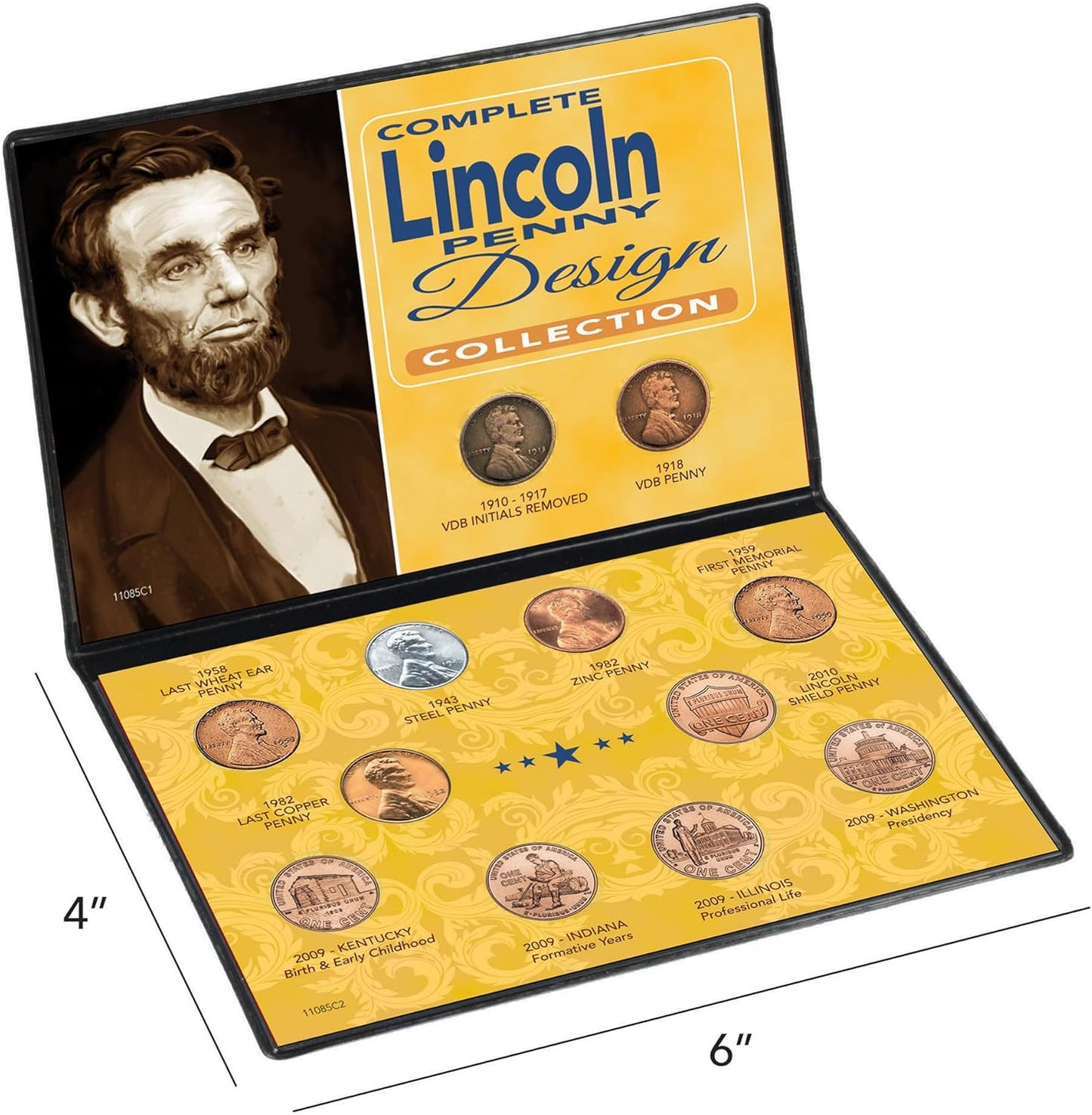 American Coin Treasures Complete Lincoln Penny Design Collection