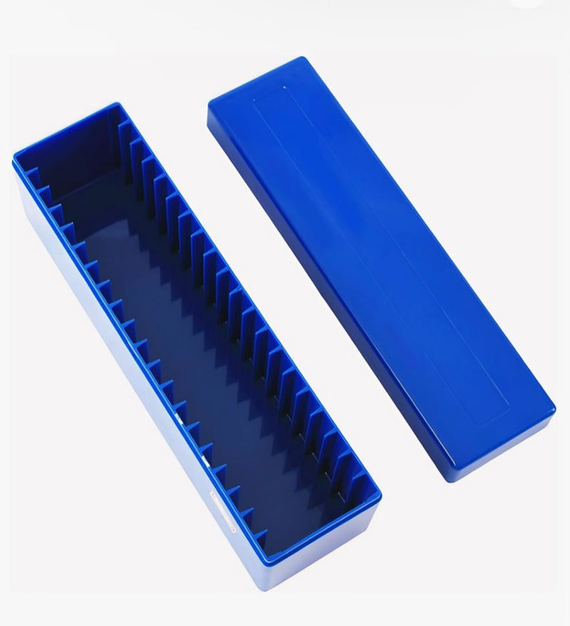 2 Blue Coin Slab Storage Boxes for 40 Coin Slabs Compatible with PCGS NGC Pmgab