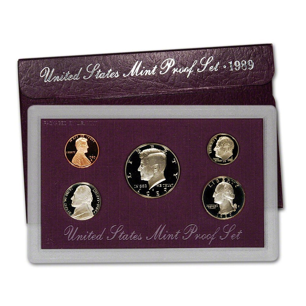 1989 S US Mint Proof Set OGP