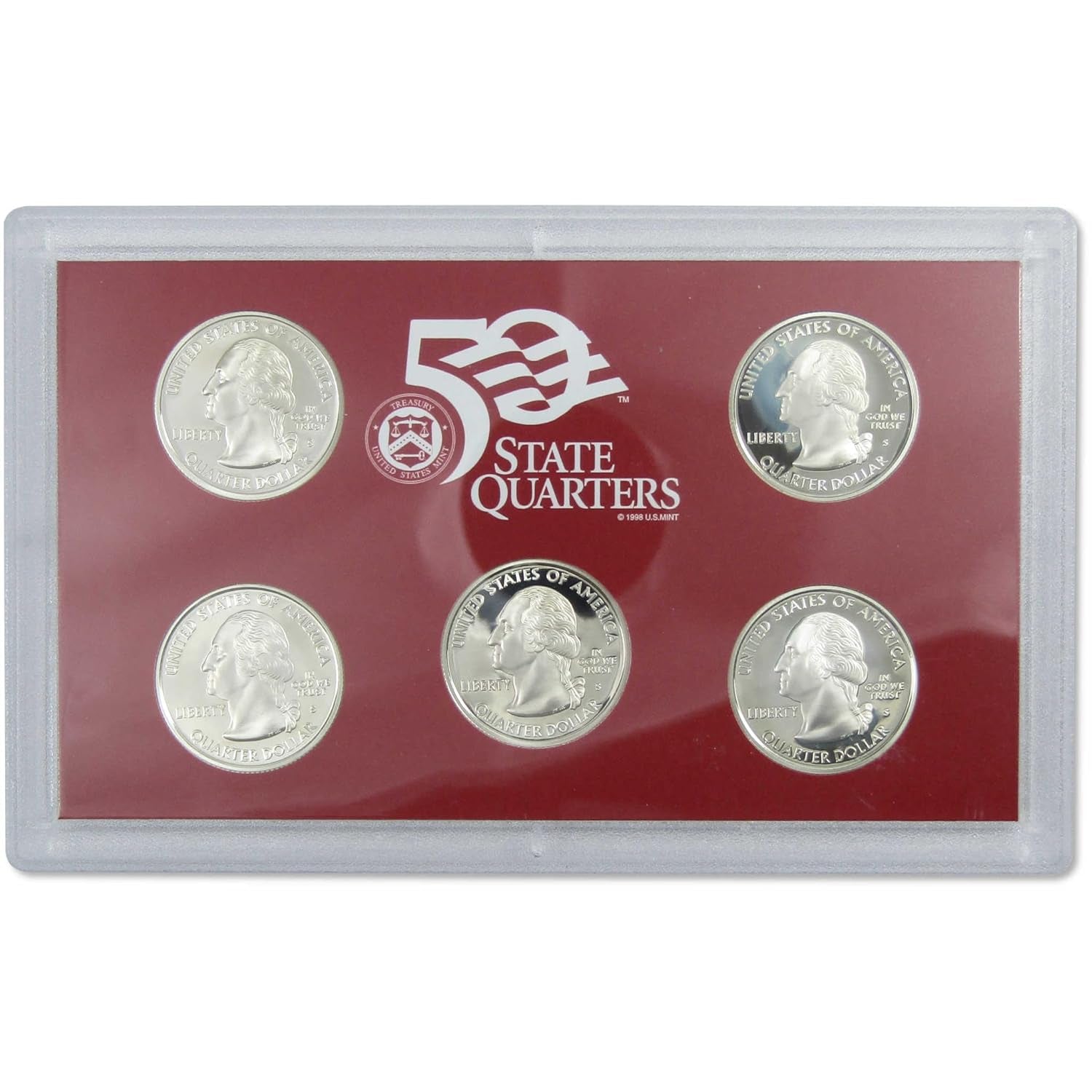 2008 Silver Proof Set U.S. Mint Original Government Packaging OGP COA