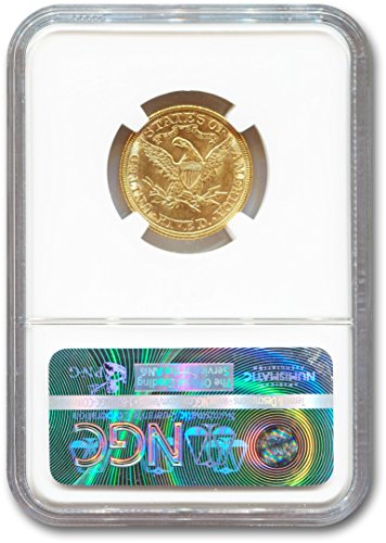 $5.00 Gold Half Eagle Denominational 2-Coin Set MS-62