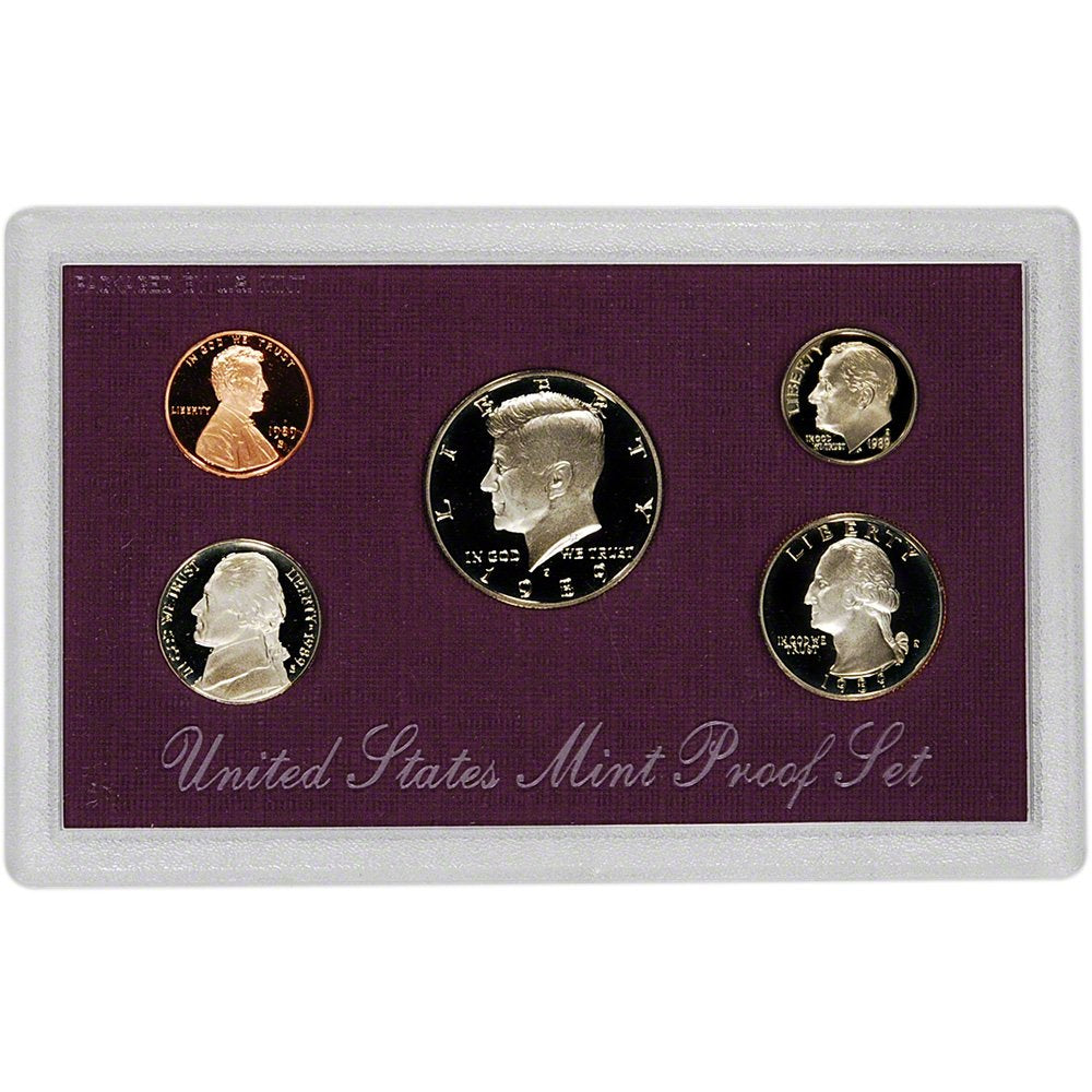 1989 S US Mint Proof Set OGP