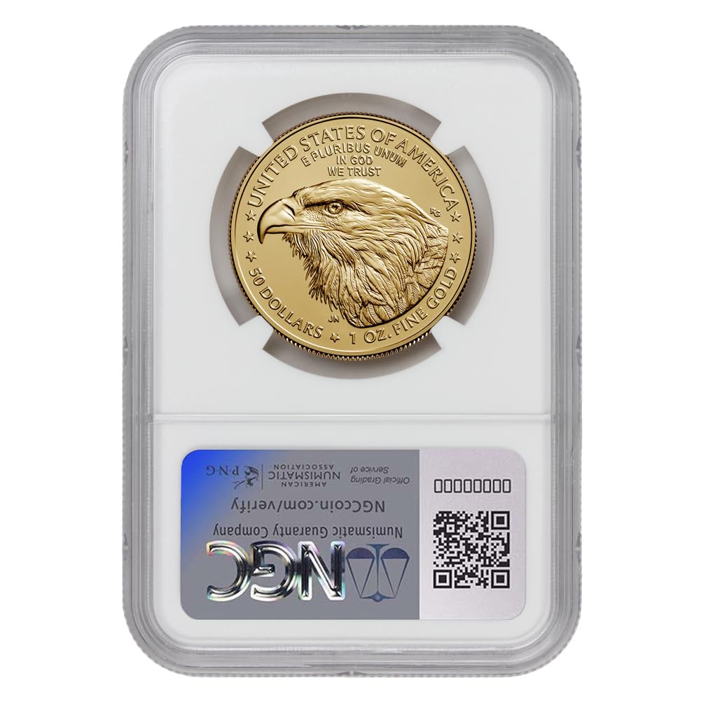 2024 1 oz American Gold Eagle MS-70 Primer día de emisión $50 MS70 NGC