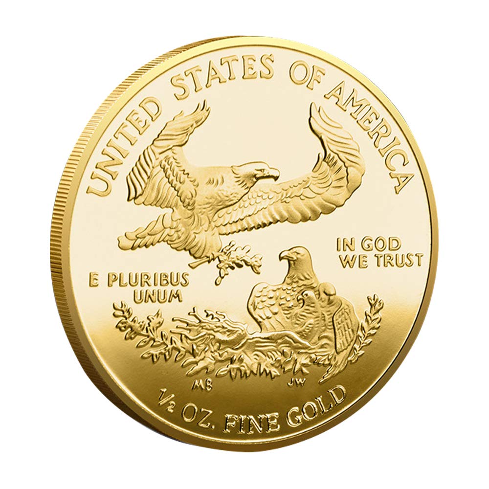 Juego único de monedas conmemorativas de la Estatua de la Libertad 2021: ¡Edición Bestkai Gold &amp; Silver!