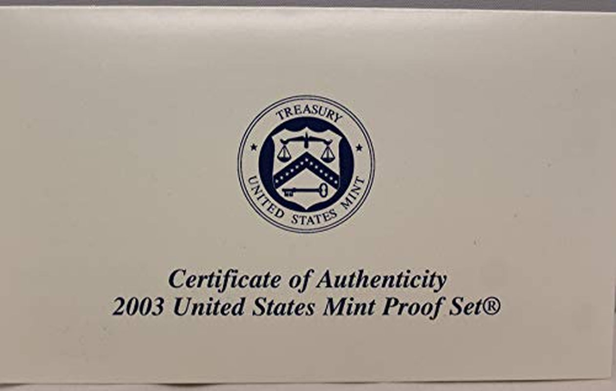 2003 S US Mint Proof Set OGP