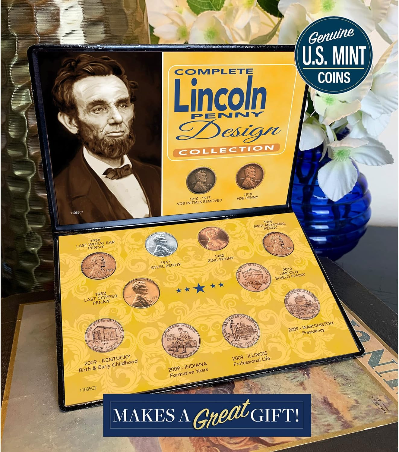 American Coin Treasures Complete Lincoln Penny Design Collection