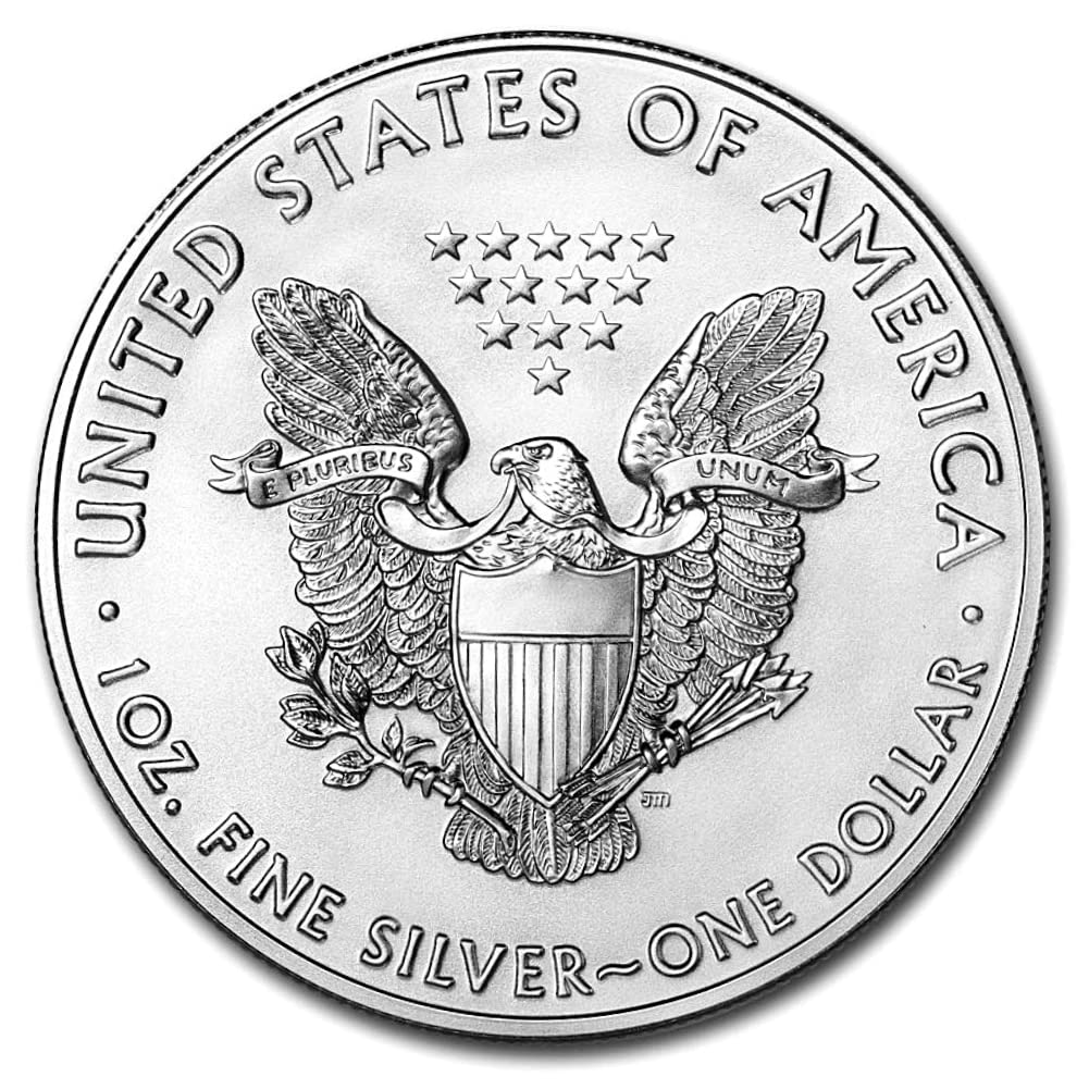 1986-Present 5 x 1 oz Silver Eagles BU – Type 1 or 2, Random Year, Certified!