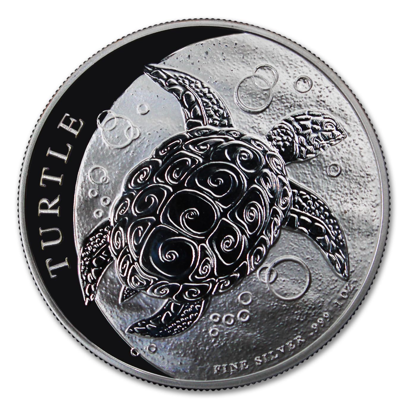 Brilliant Uncirculated 2022 Niue $2 Silver Hawksbill Turtle Coin