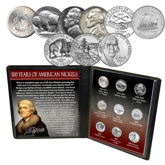 The American Nickel Coin Set