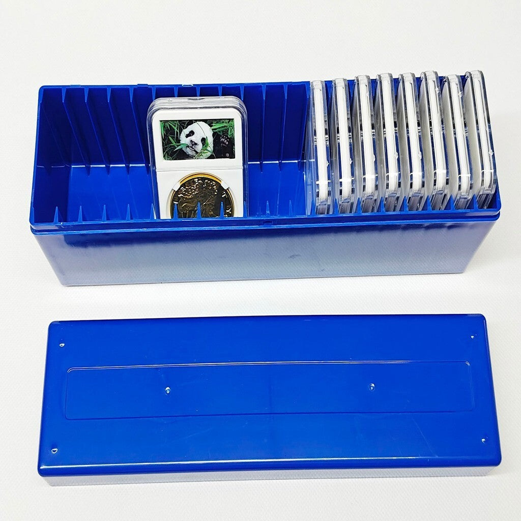 Coin Storage Box Collection Case for 20 PCGS NGC PCCB Pmgab Slab Coin Holders
