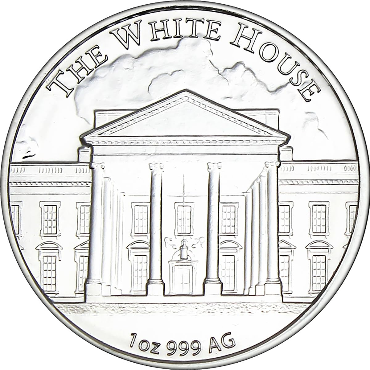2025 President Trump 47Th President 1Oz .999 Silver Coin in Air Tite Holder Dollar Uncirculated