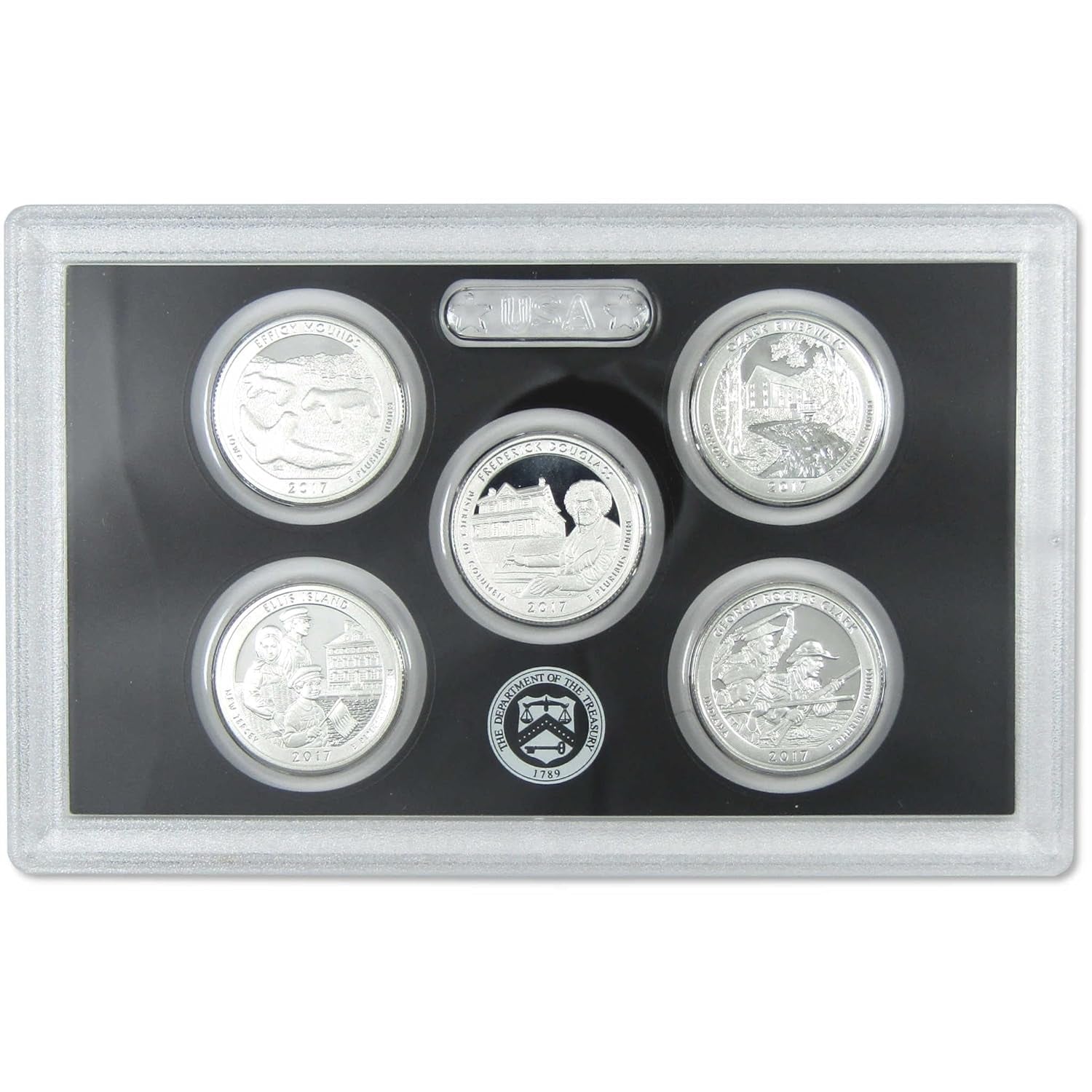 2017 Silver Proof Set U.S. Mint Original Government Packaging OGP COA