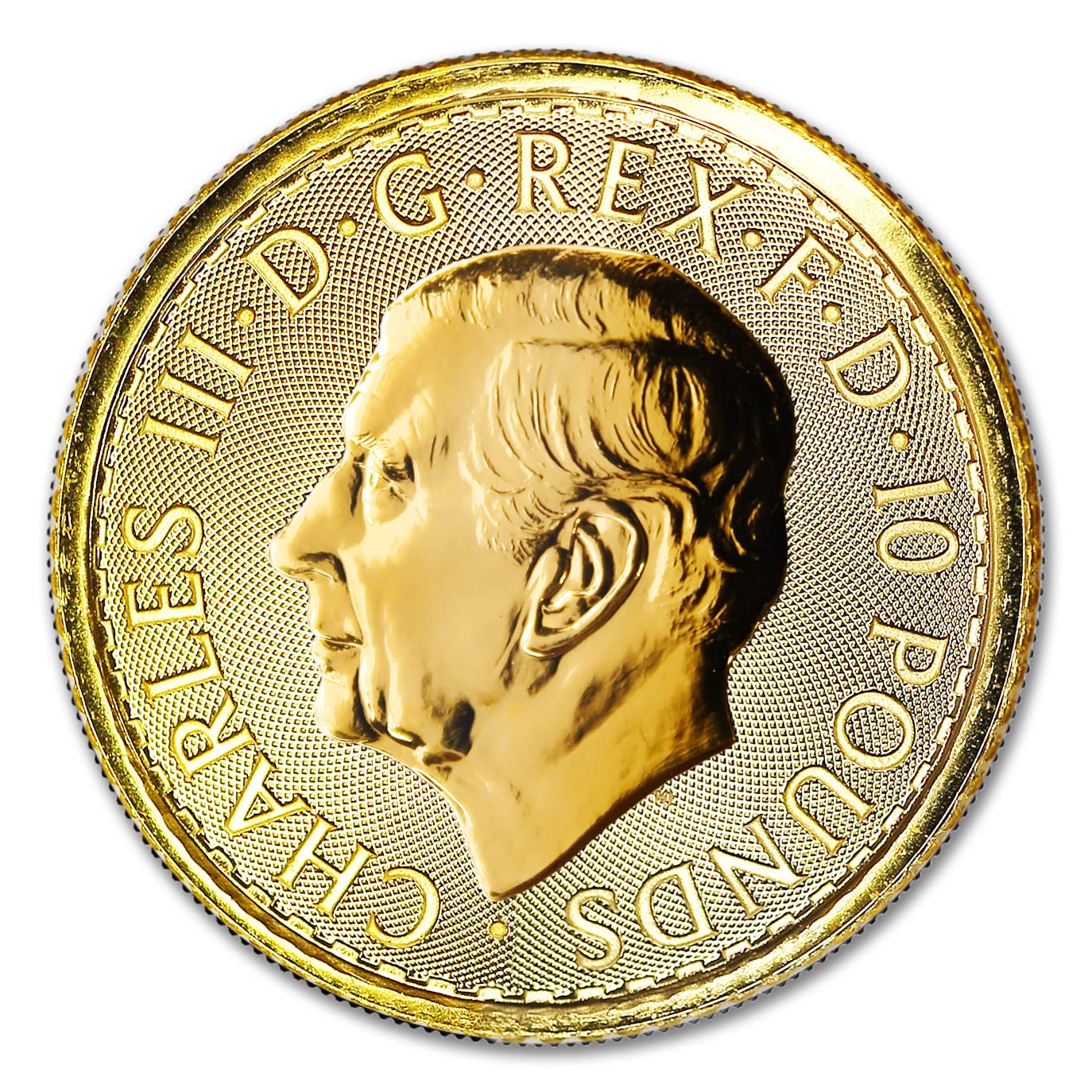 King Charles III 2023 Gold Britannia - Rare First Day of Issue, NGC Gem UNC