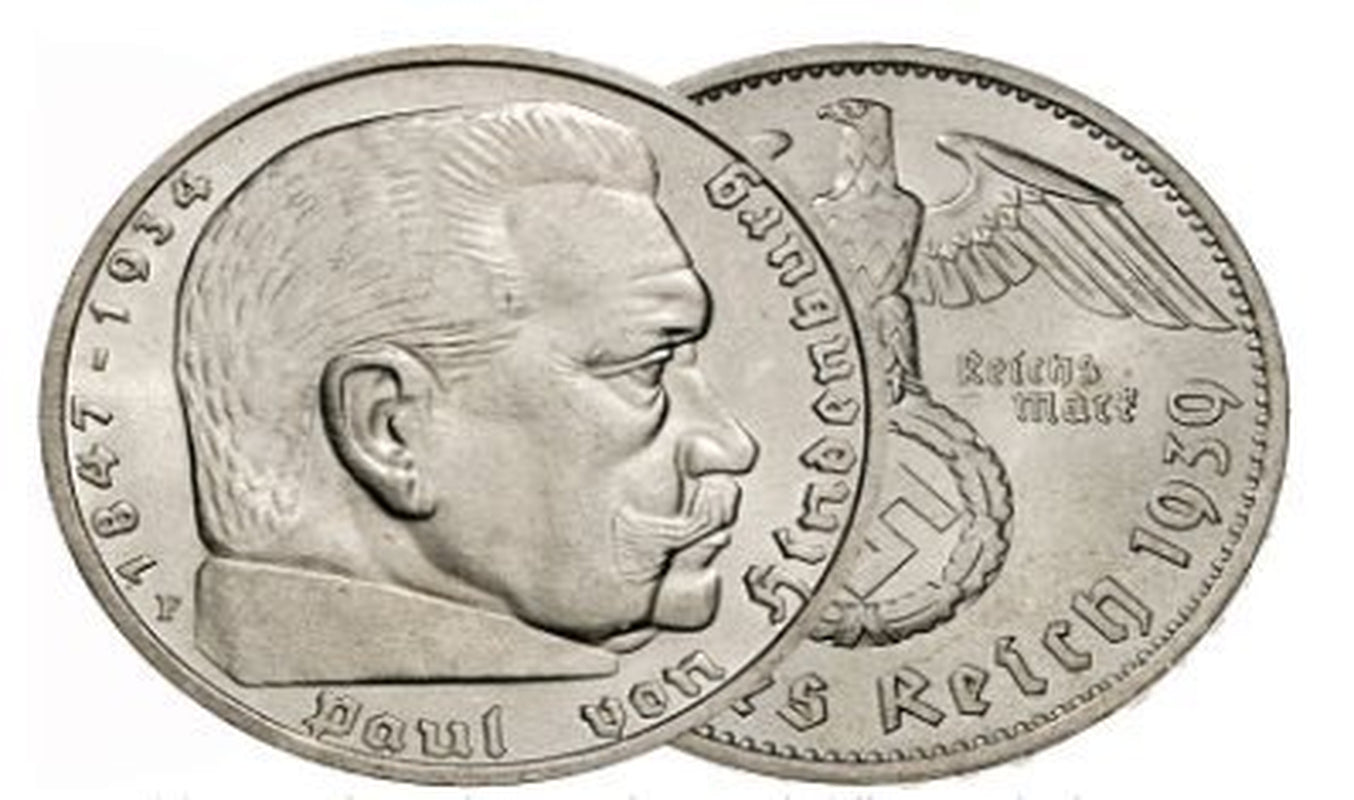 1936-1939 Silver 2 Reichsmark Seller Various Grades