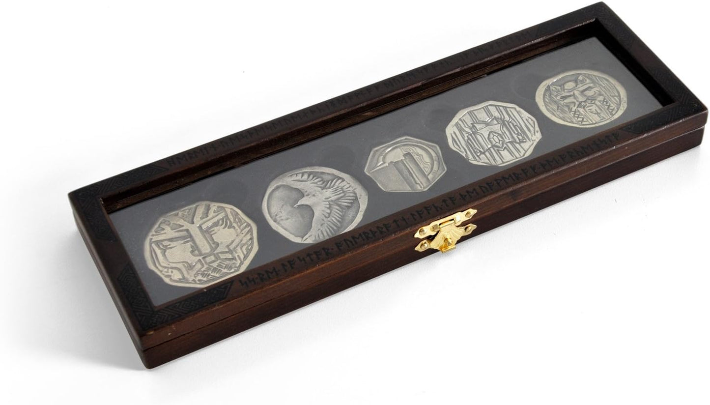 The Noble Collection Dwarven Treasure Coin Set