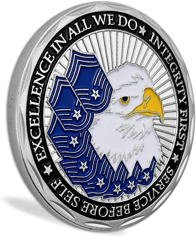 United States Air Force Airman'S Creed Military Challenge Coin