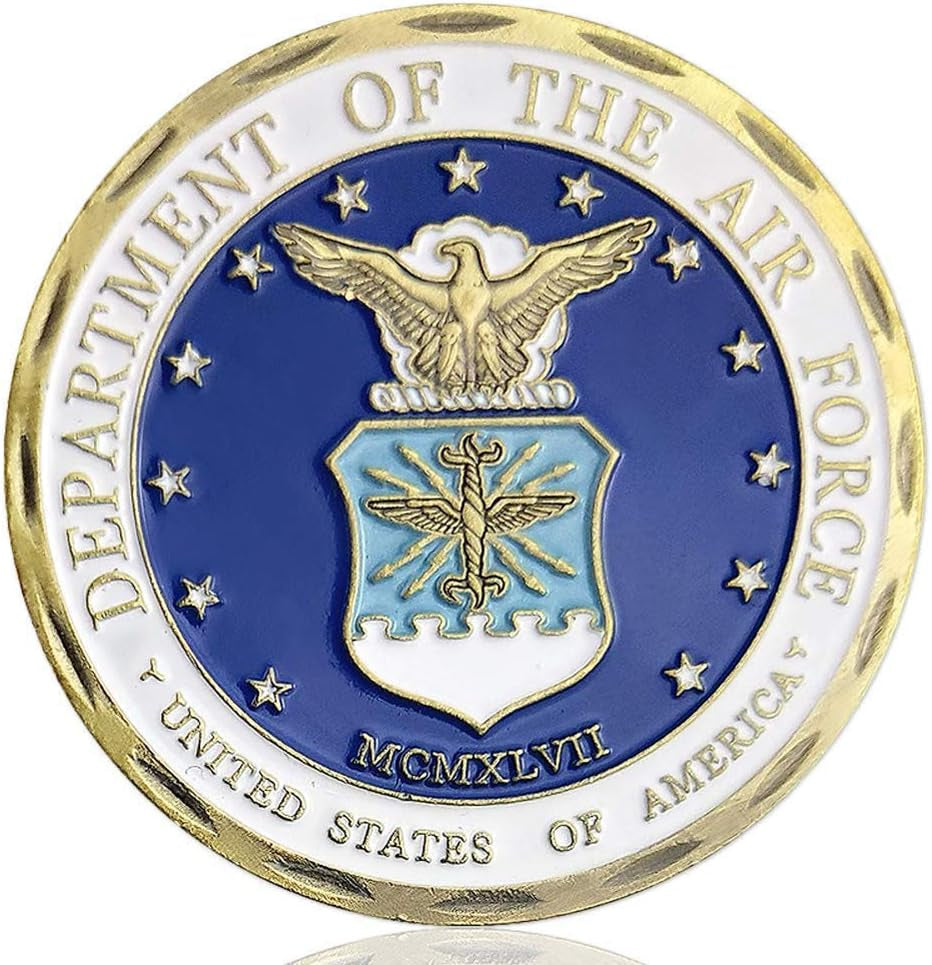 U.S.AF Core Values Air Force Military Challenge Coin