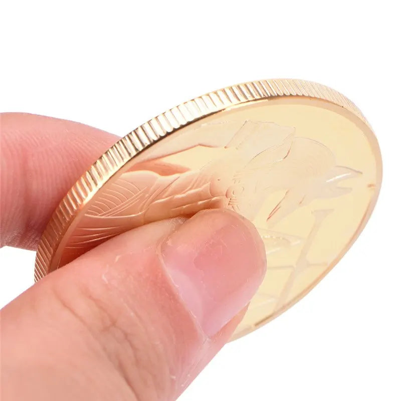 Moneda egipcia de Anubis: el regalo perfecto para coleccionistas y amantes de la historia.