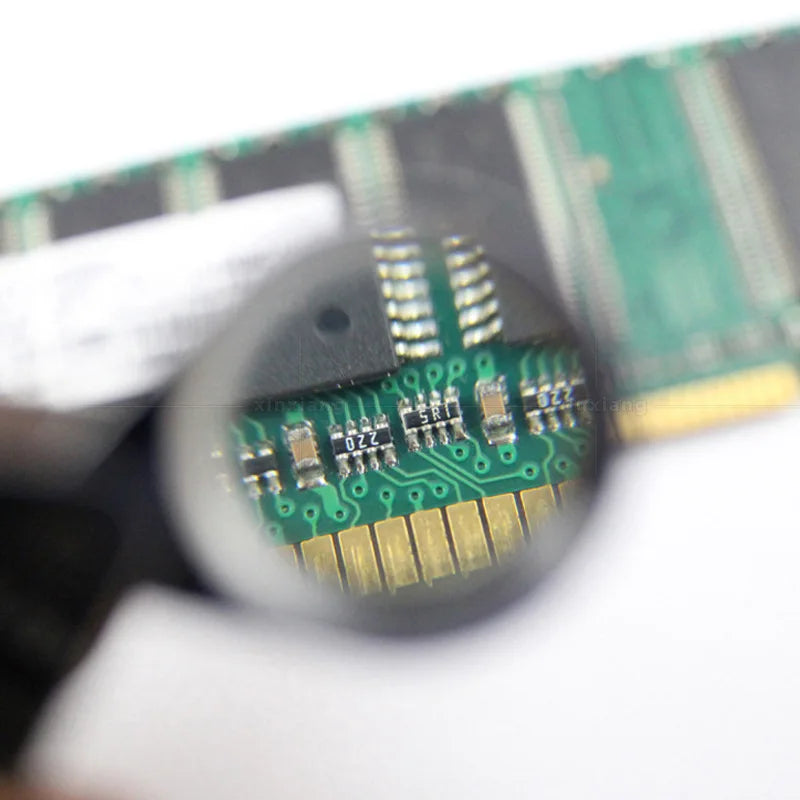 Nouvelle loupe dorée 30X – Format de poche premium pour pièces et bijoux