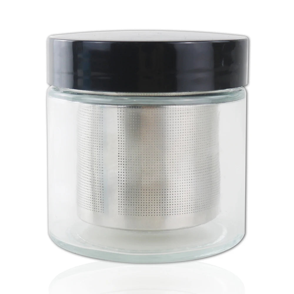 PHYHOO Laveur manuel de pierres précieuses et diamants, gobelet de nettoyage pour bijoux (lunettes, bagues, or, argent, pièces de monnaie), tamis à métaux