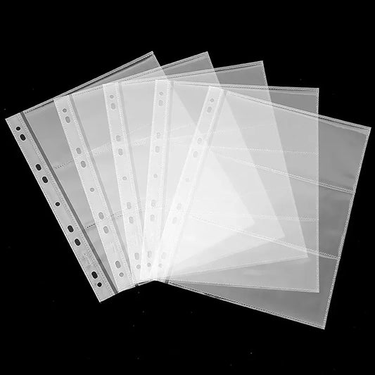 Pochettes porte-billets à 3 emplacements uniques - Parfaites pour les timbres et les billets de banque