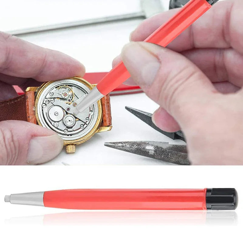 Ensemble de stylos pinceaux en fibre de verre de qualité supérieure – Idéal pour nettoyer les bijoux, les montres et les pièces de monnaie
