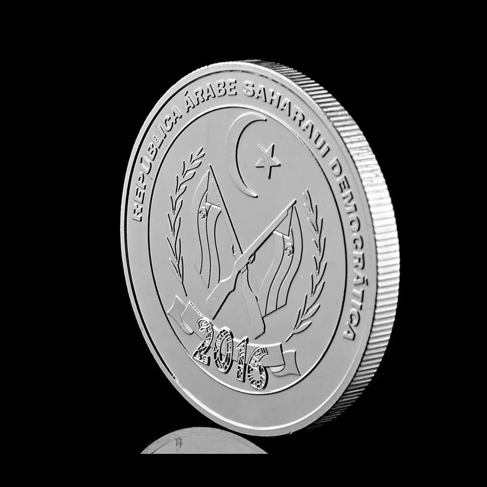 Pièce de monnaie Bastet 2016, plaquée argent, inspirée de la mythologie égyptienne - Collection Décoration d'intérieur